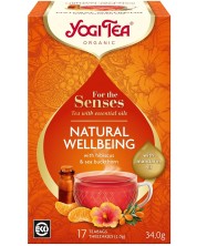 Natural Wellbeing Билков чай, 17 пакетчета, Yogi Tea -1
