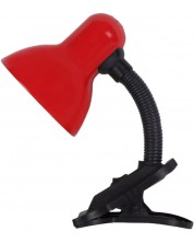Настолна лампа с щипка Omnia - Kara, IP20, Е27, 40 W, червена -1