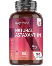 Natural Astaxanthin, 180 капсули, Weight World