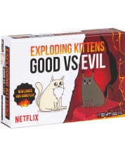 Настолна игра Exploding Kittens: Good vs Evil - Парти