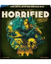 Настолна игра Horrified: American Monsters - кооперативна