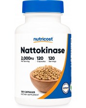 Nattokinase, 120 капсули, Nutricost