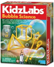 Научен комплект 4M Kidz Labs - Гигантски сапунени мехури -1