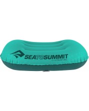 Надуваема възглавница Sea to Summit - Aeros Ultralight, L, тюркоазена -1