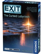 Настолна игра Exit: The Cursed Labyrinth - Кооперативна -1