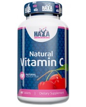 Natural Vitamin C from Acerola Fruit, 125 mg, 60 таблетки, Haya Labs -1
