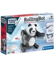 Научен комплект Clementoni Science & Play - Rolling Bot, панда -1