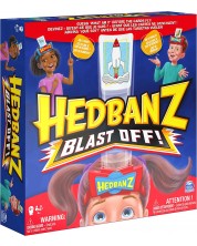 Настолна игра Spin Master: Hedbanz - Blast off - Детска -1