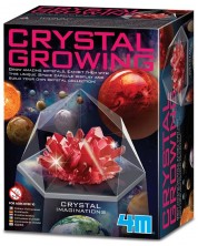 Научен комплект 4M - Отгледай си кристал, червен