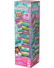 Настолна игра Spin Master: Gabby's Dollhouse Jumbling Tower - Детска -1