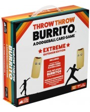 Настолна игра Throw Throw Burrito: Extreme Outdoor Edition - парти