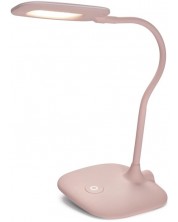 Настолна LED лампа Emos - Stella Z7602P, 5W, 12V, 500lm, 4000k, розова -1