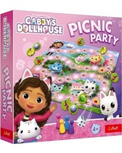 Настолна игра Gabby's Dollhouse: Picnic Party - Детска -1