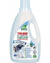 Натурален течен перилен препарат Tri-Bio - За бяло пране, 1.42 l