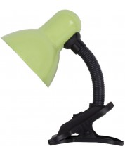Настолна лампа с щипка Omnia - Kara, IP20, Е27, 40 W, зелена -1