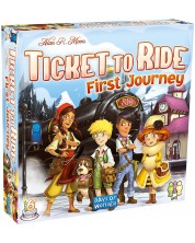 Настолна игра Ticket to Ride: First Journey (Europe) - детска -1