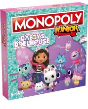 Настолна игра Monopoly Junior: Gabby's Dollhouse - Детска -1