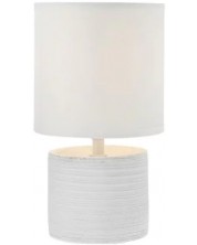 Настолна лампа Smarter - Cilly 01-1370, IP20, 240V, E14, 1x28W, бяла