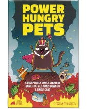 Настолна игра Power Hungry Pets - Парти