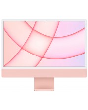 Настолен компютър AiO Apple - iMac, 24'', M1 8/7, 8GB/256GB, розов -1