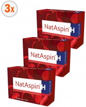 NatAspin H Комплект, 3 х 30 капсули, Valentis -1