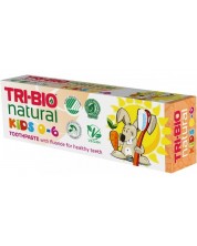 Натурална еко детска паста за зъби Tri-Bio - Kids, 50 ml -1
