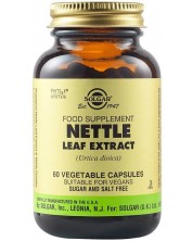 Nettle Leaf Extract, 60 растителни капсули, Solgar