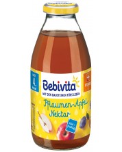 Нектар Bebivita - Ябълки и сливи, 200 ml -1