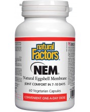 NEM Natural Eggshell Membrane, 500 mg, 60 капсули, Natural Factors -1