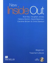 New Inside Out Beginner: Teacher's Book / Английски език (Книга за учителя) -1