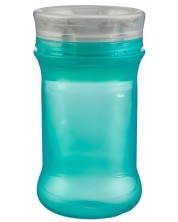 Неразливаща се чаша с мек силиконов ръб Vital Baby - 360°, 280 ml, зелена