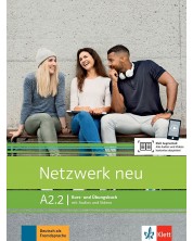 Netzwerk neu A2.2, Kurs- und Ubungsbuch mit Audios/Videos -1