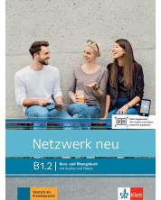 Netzwerk neu B1.2 Deutsch als Fremdsprache. Kurs- und Übungsbuch mit Audios und Videos -1