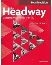 New Headway 4E Elementary Workbook with Key / Английски език - ниво Elementary: Учебна тетрадка с отговори