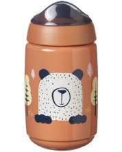 Неразливаща чаша Tommee Tippee - Superstar, 390 ml, оранжева