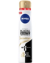 Nivea Спрей дезодорант Black & White, Silky Smooth, 250 ml