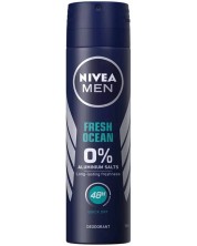 Nivea Men Спрей дезодорант Fresh Ocean, 150 ml -1