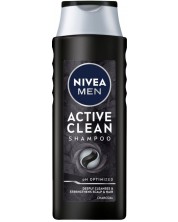 Nivea Men Шампоан Active Clean, 400 ml