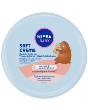 Nivea Baby Нежен бебешки крем, 200 ml -1