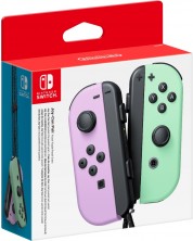 Nintendo Switch Joy-Con (комплект контролери) лилаво/зелено -1