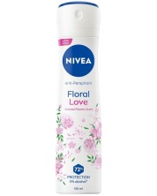 Nivea Спрей дезодорант Floral Love, 150 ml -1