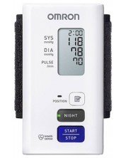 NightView Автоматичен апарат за кръвно налягане, за китка, Omron -1