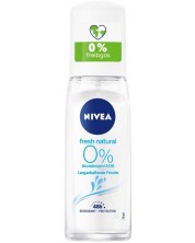 Nivea Спрей дезодорант с помпа Fresh Natural, 75 ml -1