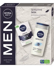 Nivea Men Подаръчен комплект Sensitive Skin, 2 части -1