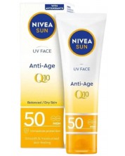 Nivea Sun Слънцезащитен крем за лице, SPF 50, 50 ml -1