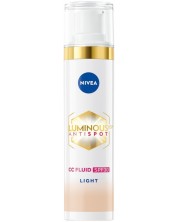 Nivea Cellular Оцветен флуид за лице Luminous, 01 светъл тон, SPF30, 40 ml