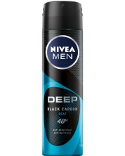 Nivea Men Спрей дезодорант Deep Beat, 150 ml -1