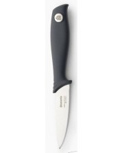Нож за белене Brabania - Tasty+, тъмносив, 9 cm