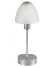 Нощна лампа Rabalux - Lydia, E14, G45, 40W, сребриста