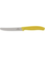 Нож за домати Victorinox - Swiss Classic, 11 cm, жълт -1